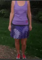 sparkle skirt 