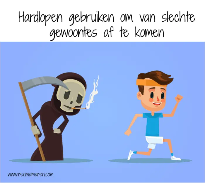 hardlopen en roken