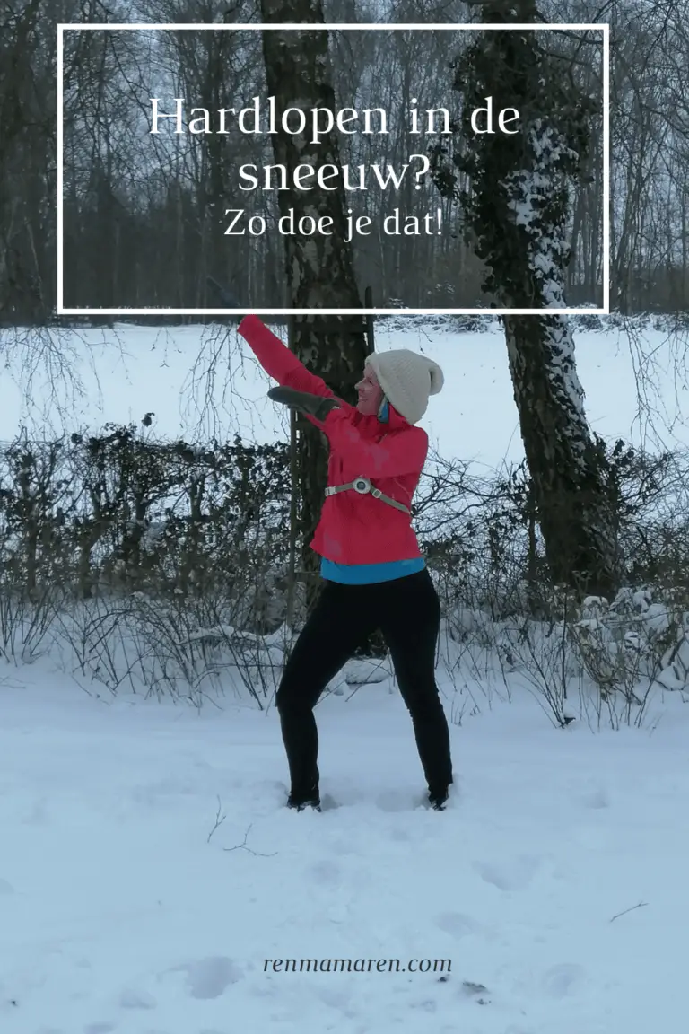 Hardlopen in de sneeuw en gladheid: Ja dat kan!