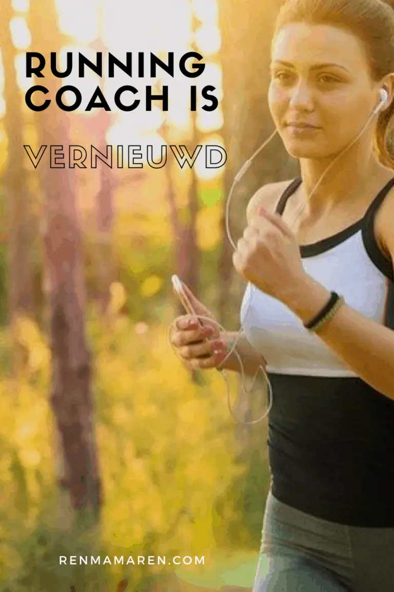 Running Coach met Renate Wennemars: vernieuwd