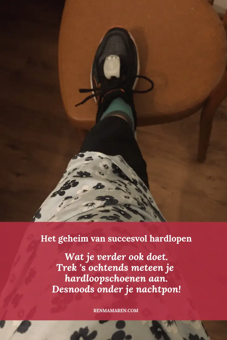 Het geheim van succesvol hardlopen