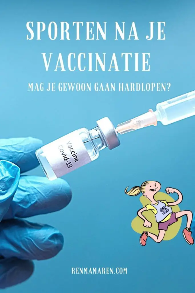 sporten na vaccinatie