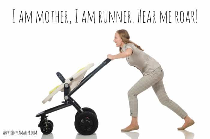 rennende moeder