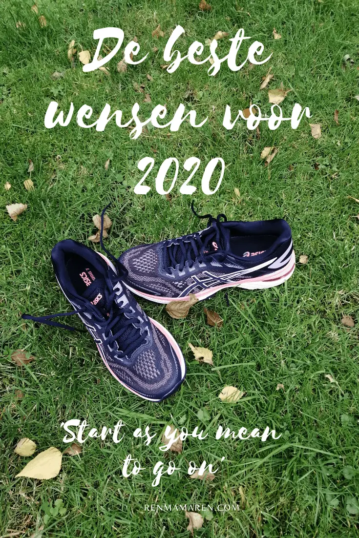 Hardlopen op 1 januari: Start as you mean to go on.