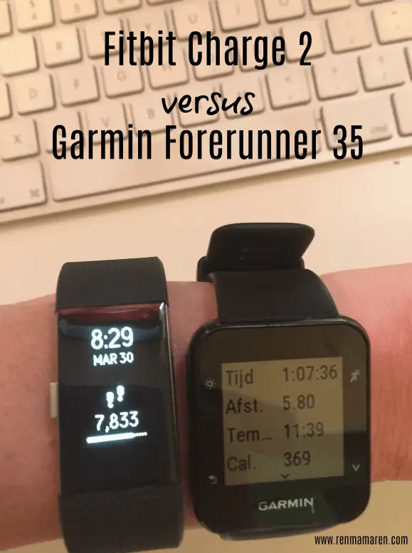 Fitbit Charge 2 versus Garmin Forerunner 35
