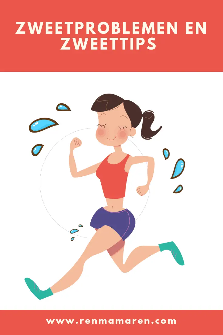 Zweetproblemen en zweettips bij het hardlopen