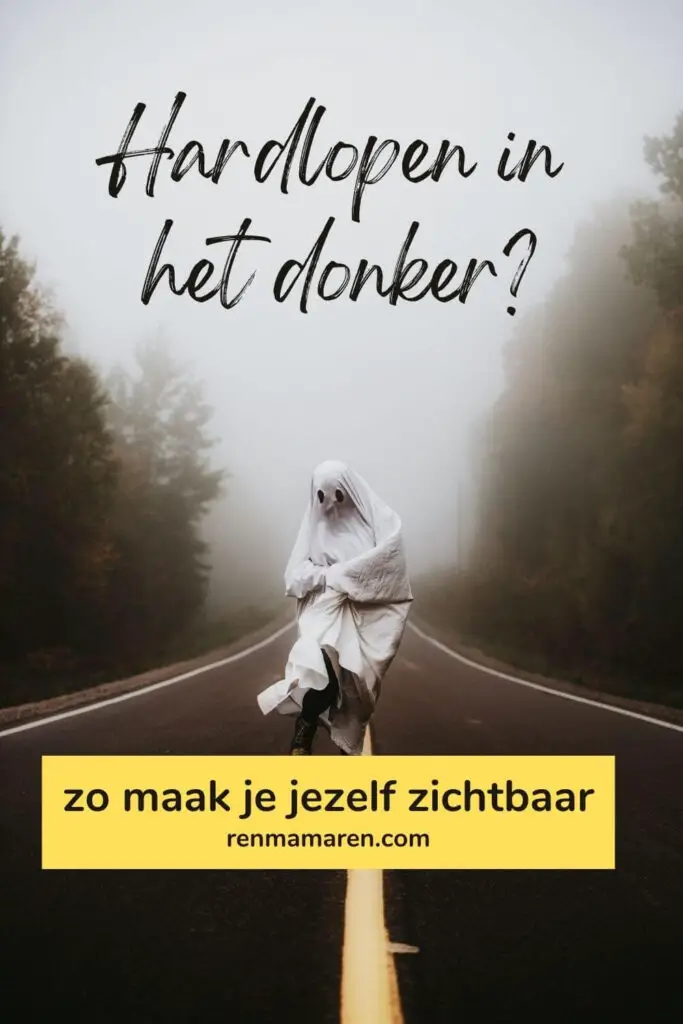 hardlopen in het donker