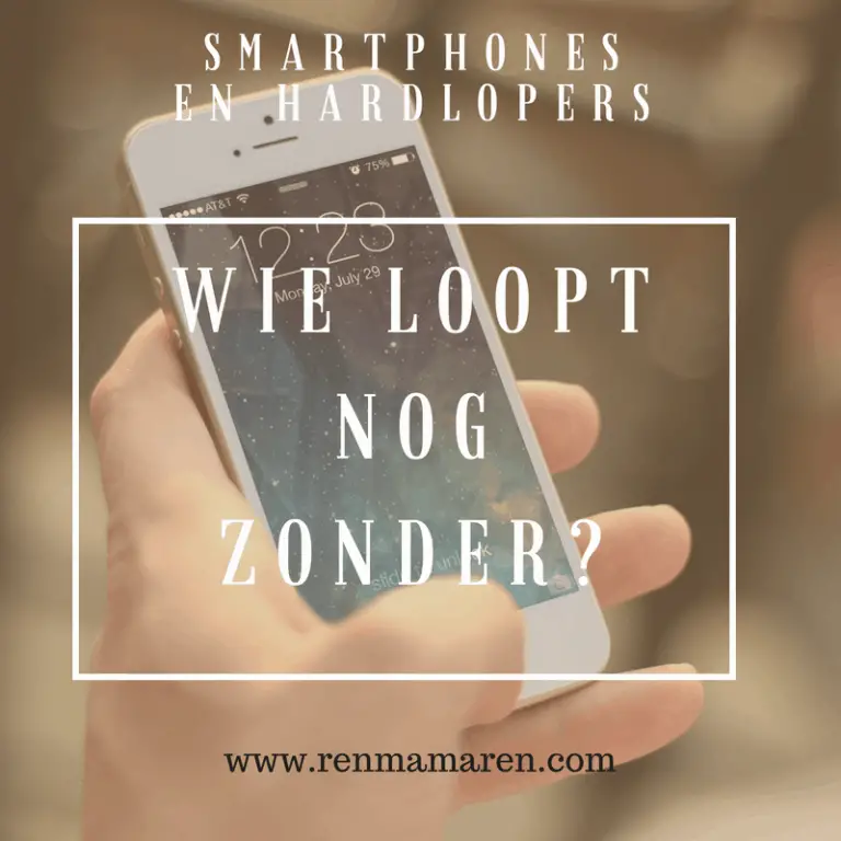 Wie loopt er nog zonder smartphone?