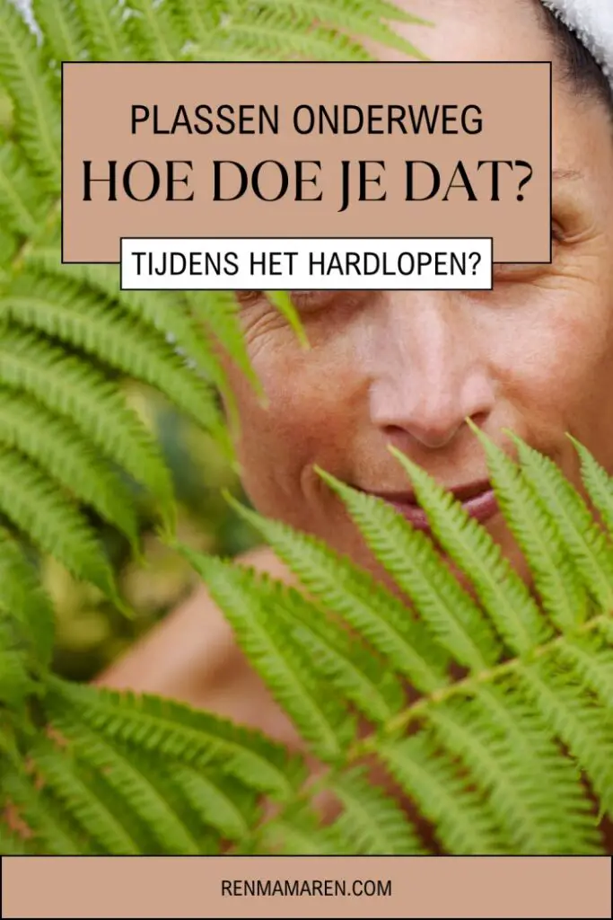 plassen onderweg en hardlopen