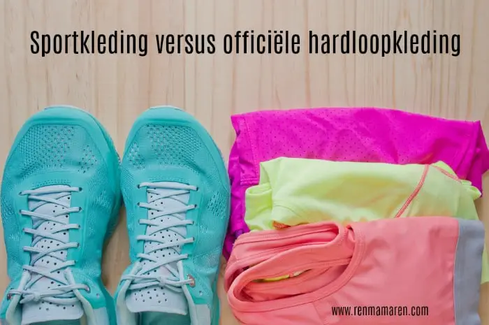 Sportkleding versus officiële hardloopkleding