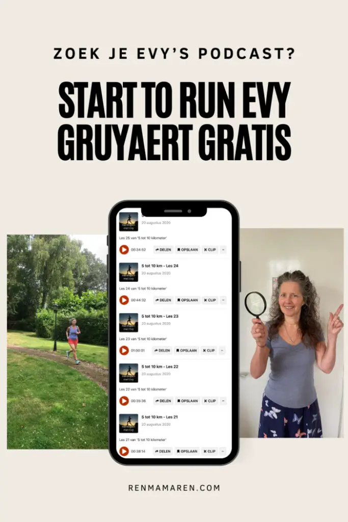 start to run evy gruyaert gratis