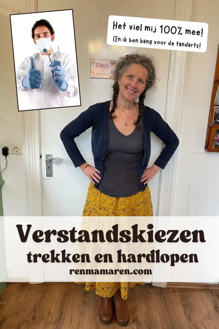 verstandskiezen trekken en hardlopen