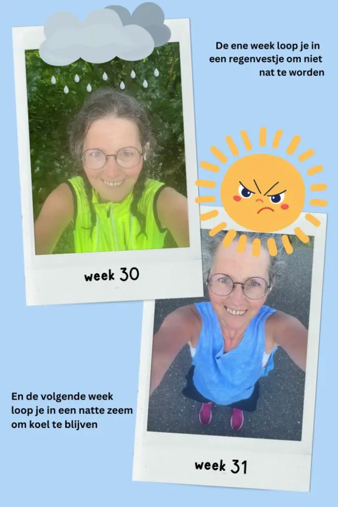 het weer en hardlopen